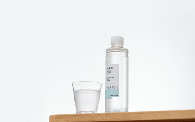 無印良品山泉水，，，践行可持续理念
